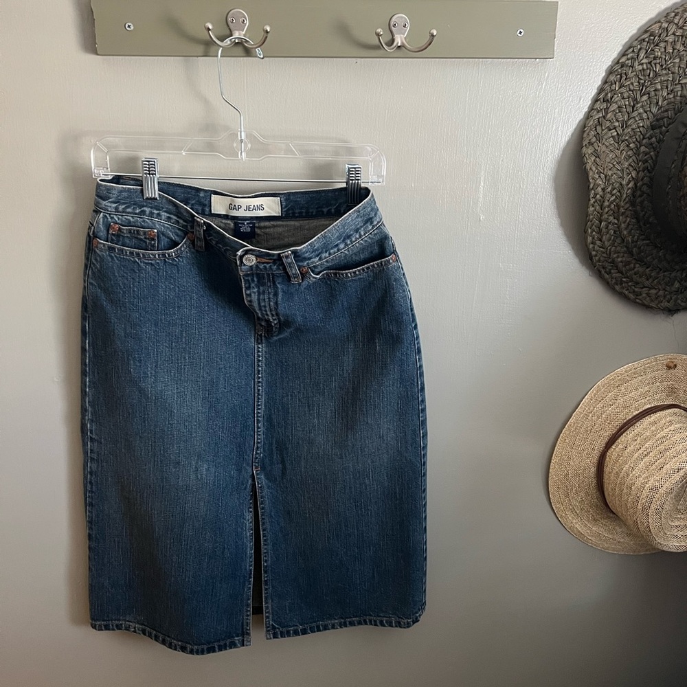 Vintage Gap denim skirt